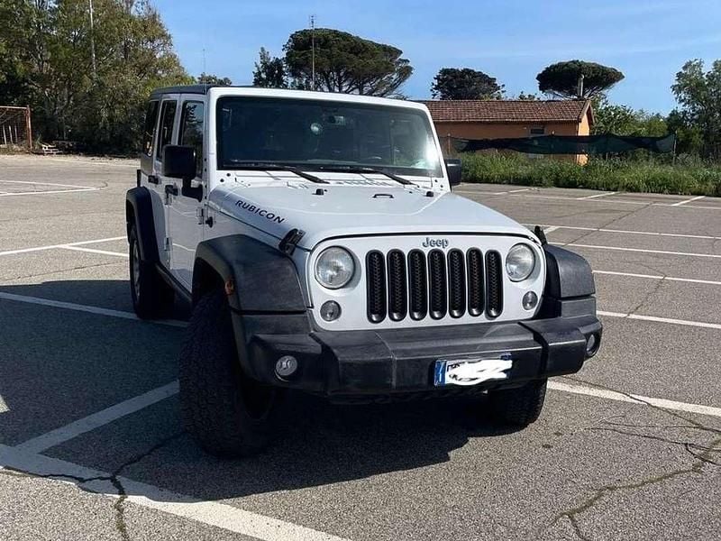 Usata Jeep Wrangler Rubicon 200 CV (147 kW) 2018 Bianco SUV