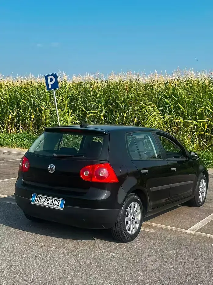 Usata VW Golf Plus GT 105 CV (77 kW) 2008 Nero Monovolume