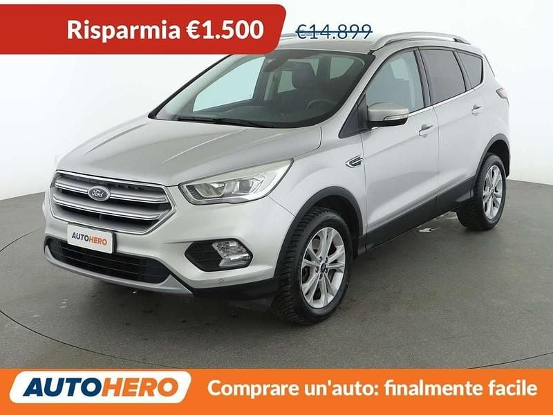 Usata Ford Kuga Titanium 120 CV (88 kW) 2017 Argento SUV