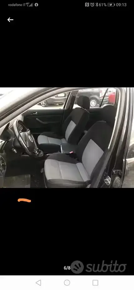 Usata VW Golf IV 101 CV (74 kW) 2004 Nero Berlina