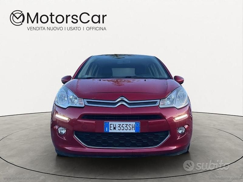 Usata Citroën C3 Exclusive 81 CV (59 kW) 2014 Rosso Berlina