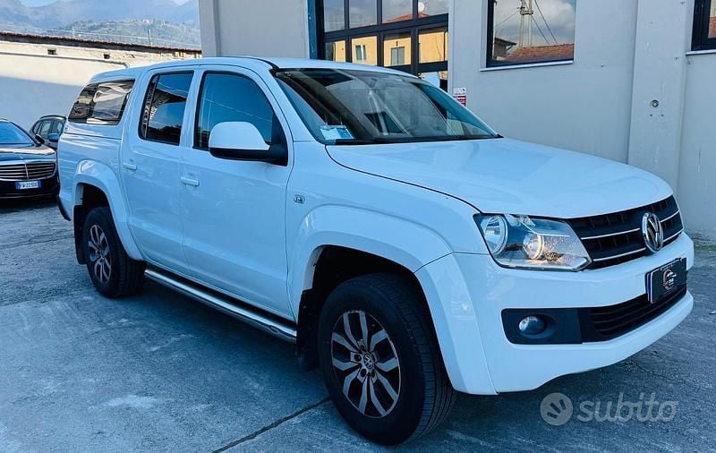 Usata VW Amarok 180 CV (132 kW) 2015 Bianco Pick-up
