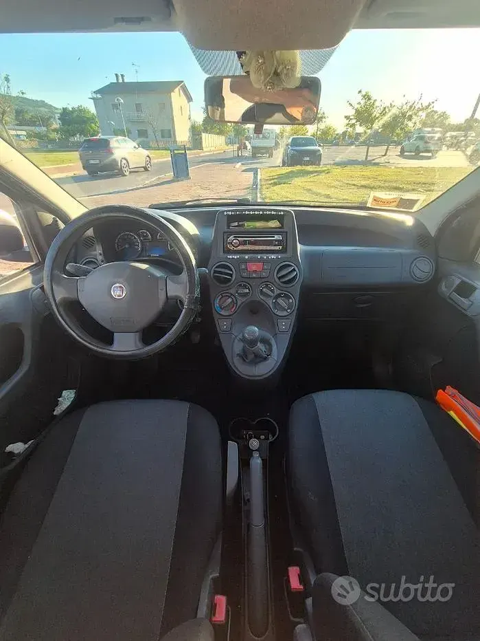 Usata Fiat Panda 75 CV (55 kW) 2011 Grigio Utilitaria