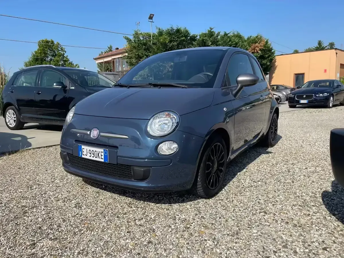 Usata Fiat 500 Sport 85 CV (62 kW) 2011 Blu Berlina
