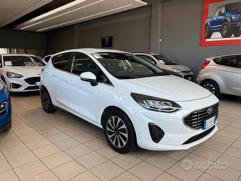 Usata Ford Fiesta Titanium 125 CV (91 kW) 2022 Bianco Berlina