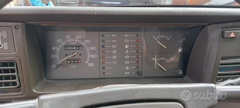 Usata Autobianchi Y10 1987 Rosso Utilitaria