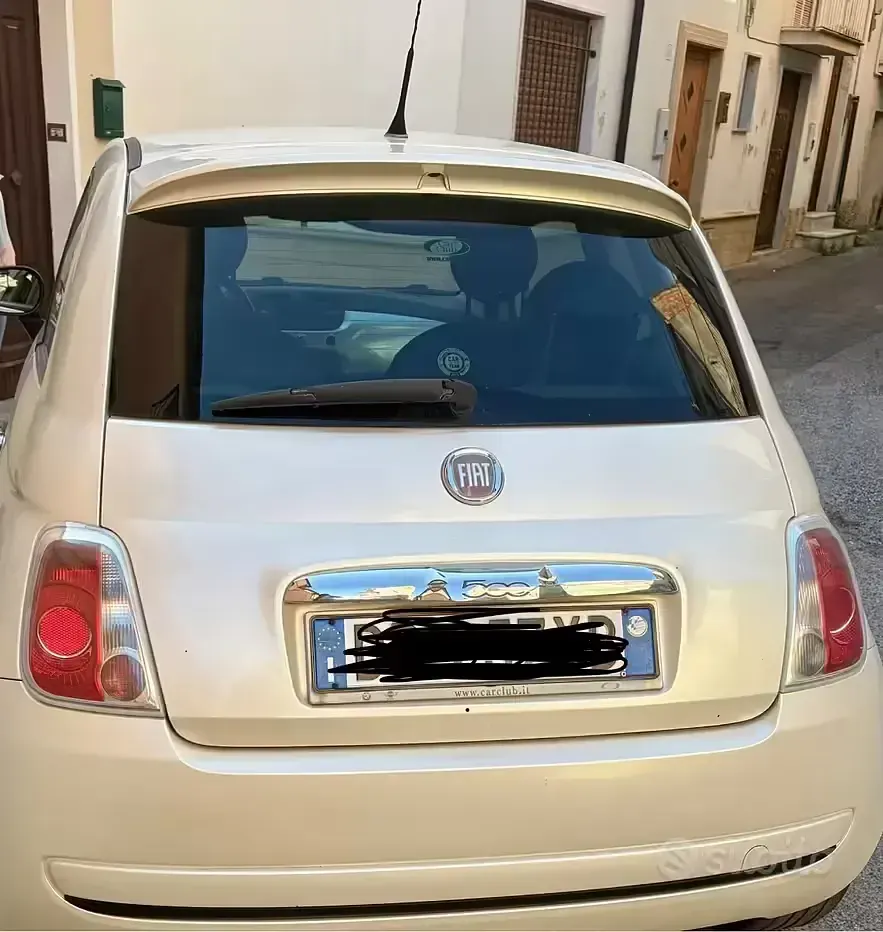 Usata Fiat 500 2008 Bianco