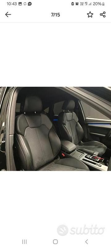 Usata Audi Q5 Sportback S-Line 204 CV (150 kW) 2021 Nero SUV