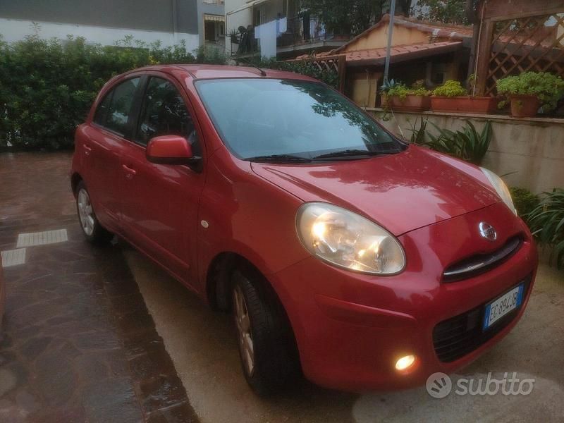 Usata Nissan Micra 2011 Rosso Berlina