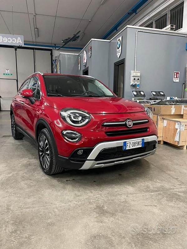 Usata Fiat 500X 120 CV (88 kW) 2019 Rosso SUV