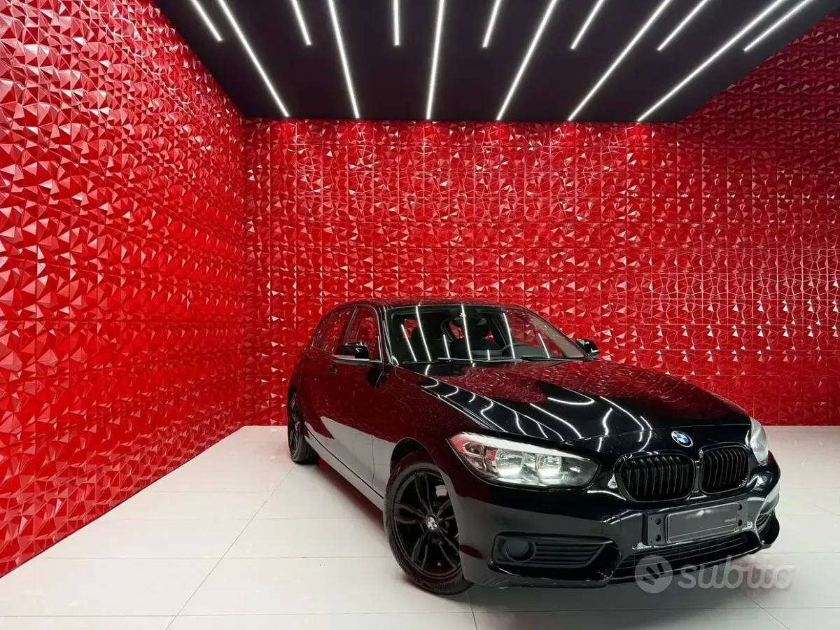 Usata BMW 116 Efficient Dynamics 116 CV (85 kW) 2015 Nero Utilitaria