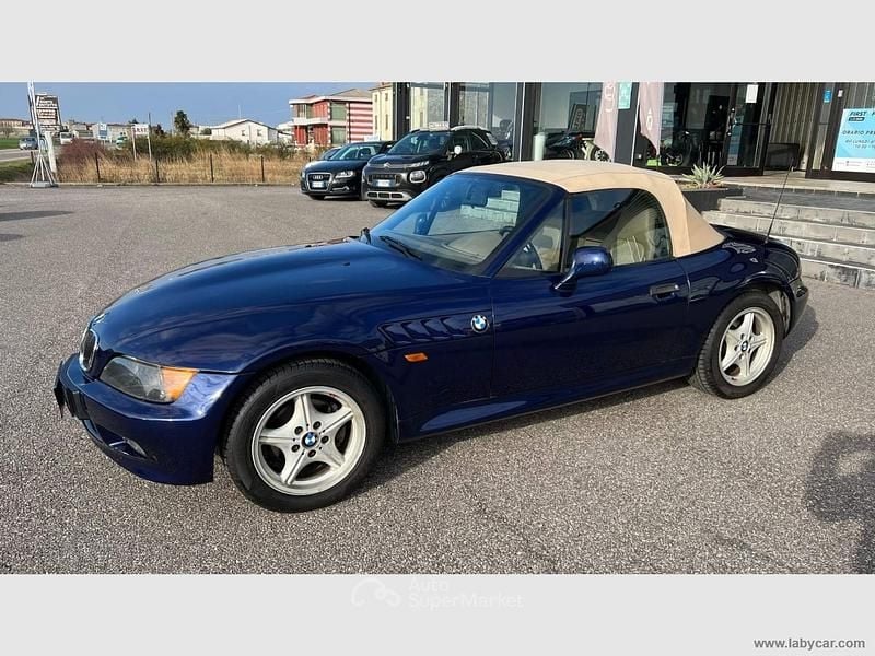 Usata BMW Z3 Efficient Dynamics 118 CV (86 kW) 1999 Blu metallizzato Cabrio