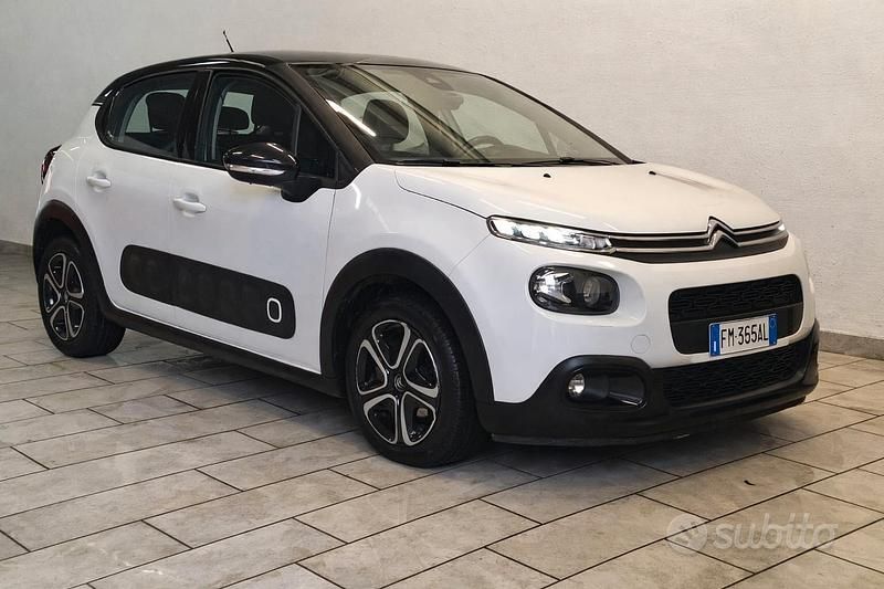 Usata Citroën C3 PureTech 82 CV (60 kW) 2017 Bianco Berlina