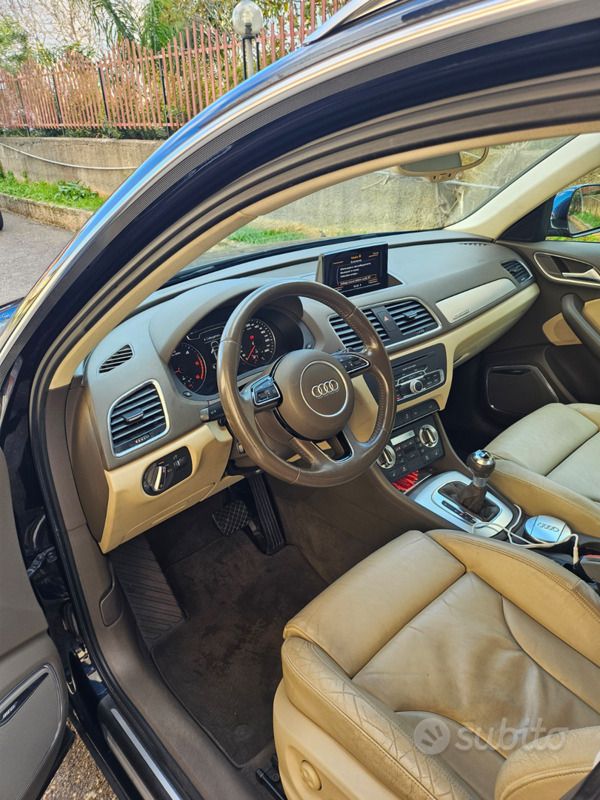 Usata Audi Q3 150 CV (110 kW) 2017 Blu SUV