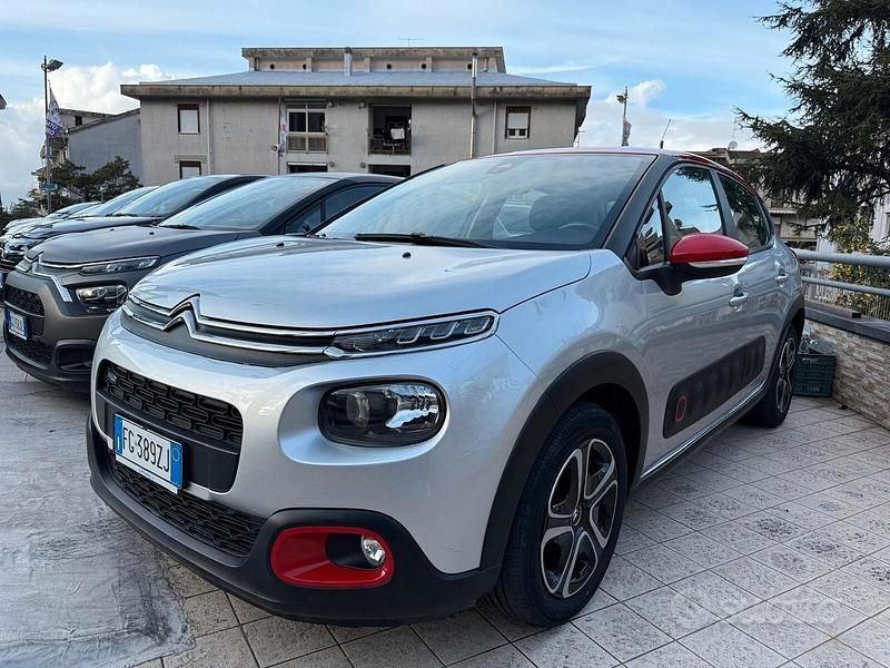 Usata Citroën C3 PureTech 82 CV (60 kW) 2017 Grigio Berlina
