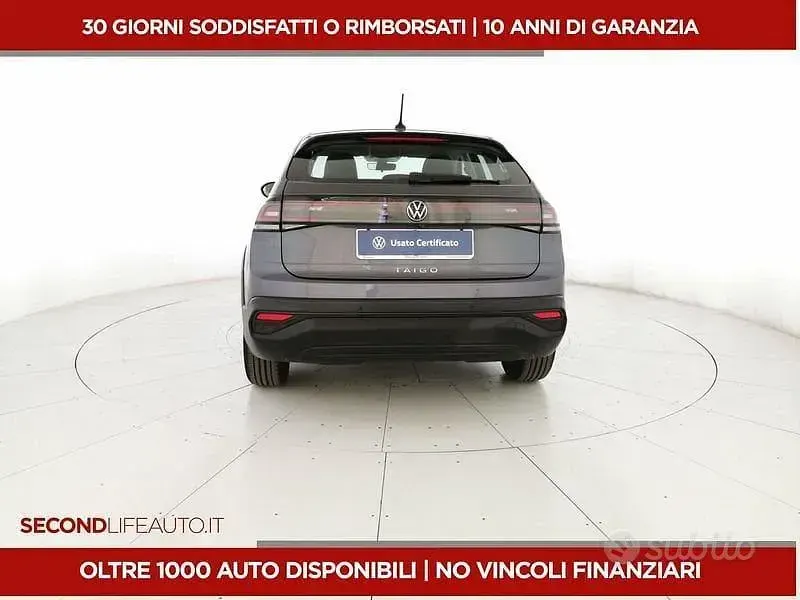 Usata VW Taigo Life 110 CV (80 kW) 2022 Grigio SUV