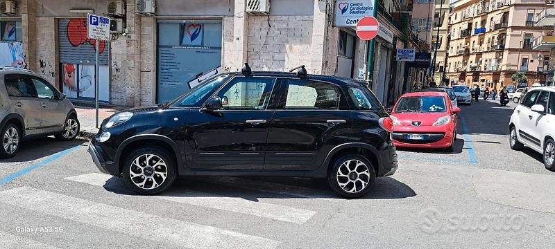 Usata Fiat 500L Cross 95 CV (69 kW) 2021 Nero Monovolume