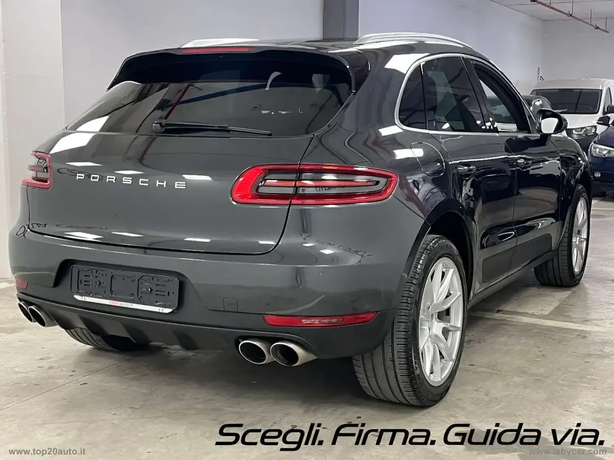 Usata Porsche Macan 250 CV (183 kW) 2017 Grigio SUV