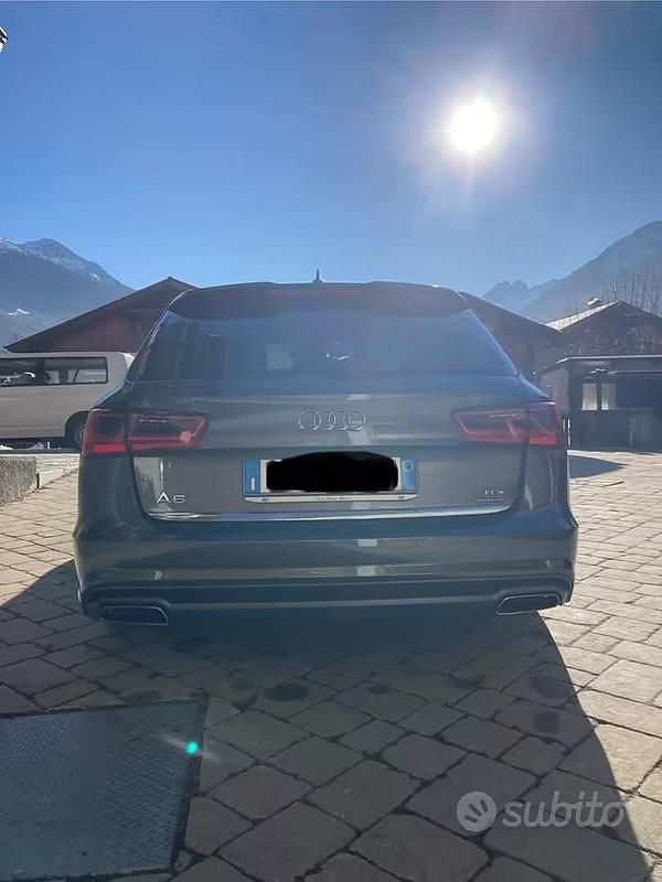 Usata Audi A6 S-Line 218 CV (160 kW) 2015 Grigio Station wagon