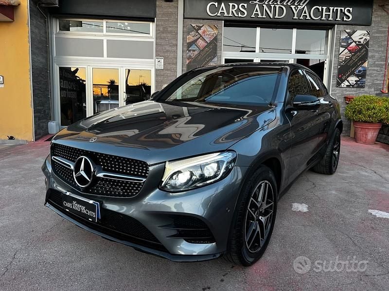 Usata Mercedes GLC250 AMG 204 CV (150 kW) 2019 Grigio Coupé
