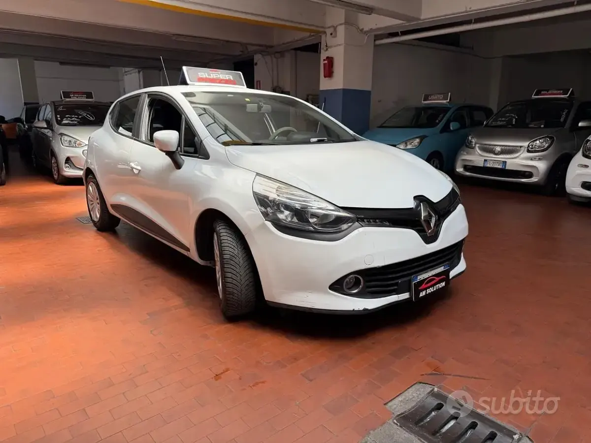Usata Renault Clio IV 73 CV (53 kW) 2016 Bianco Berlina