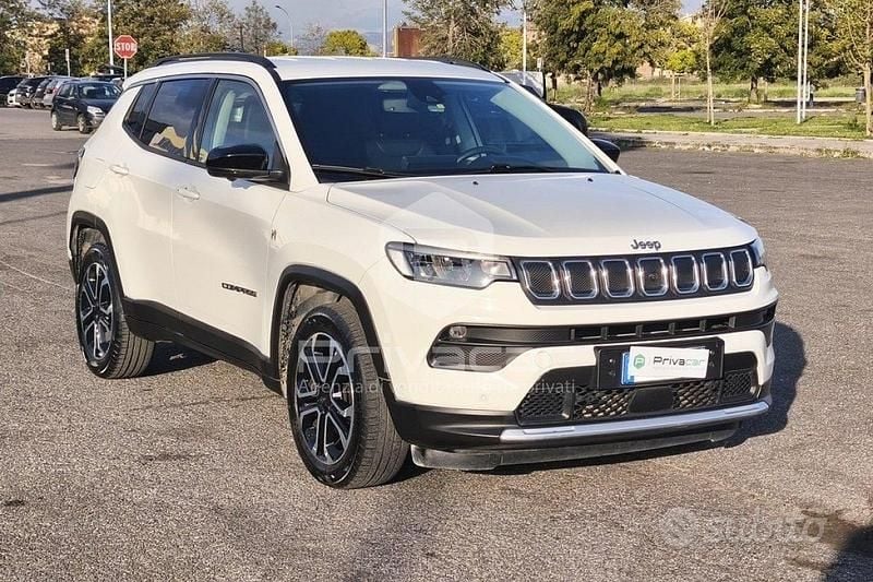 Usata Jeep Compass Limited 131 CV (96 kW) 2022 Bianco SUV