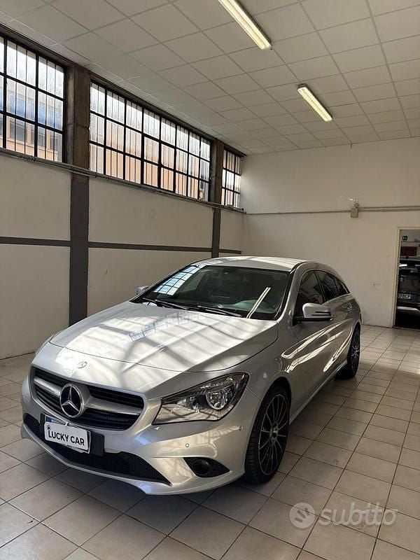 Usata Mercedes CLA200 Premium 135 CV (99 kW) 2016 Grigio Berlina
