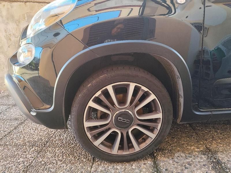 Usata Fiat 500X Cross 95 CV (69 kW) 2019 Nero SUV