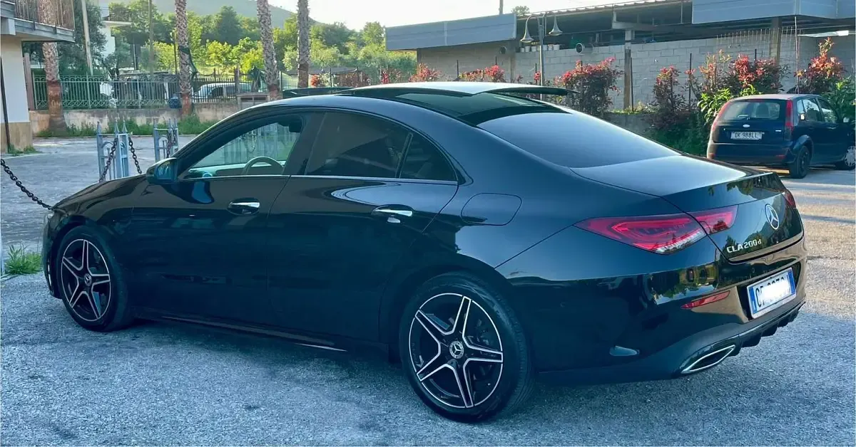 Usata Mercedes CLA200 Premium 150 CV (110 kW) 2020 Nero Coupé
