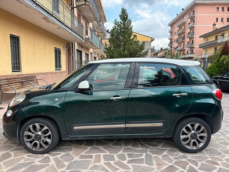 Usata Fiat 500L 105 CV (77 kW) 2014 Verde Monovolume