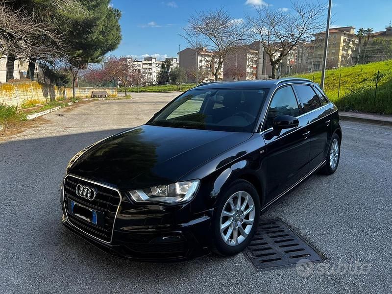 Usata Audi A3 S-Line 2014 Nero Berlina