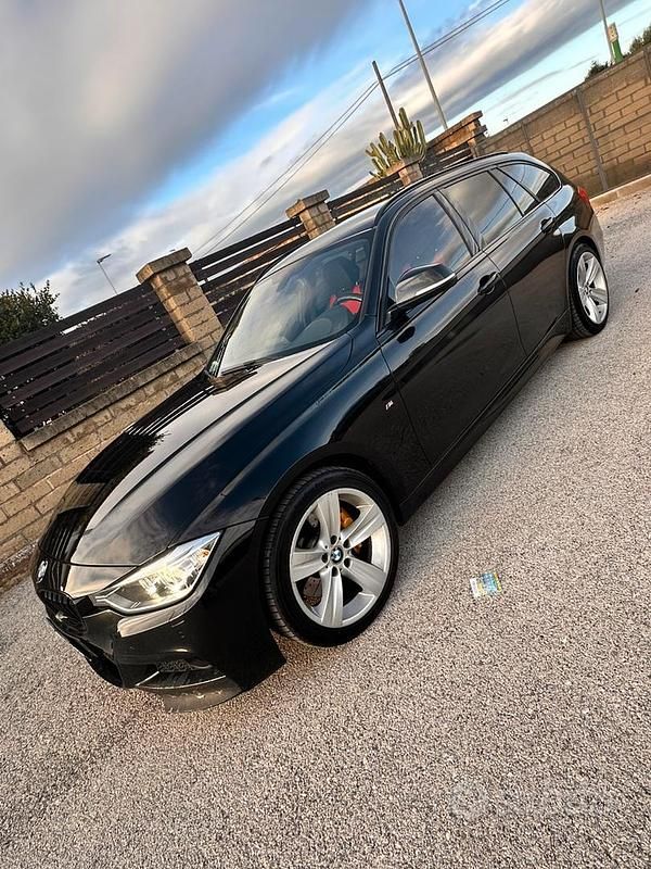 Usata BMW 318 M Sport 143 CV (105 kW) 2013 Nero Station wagon