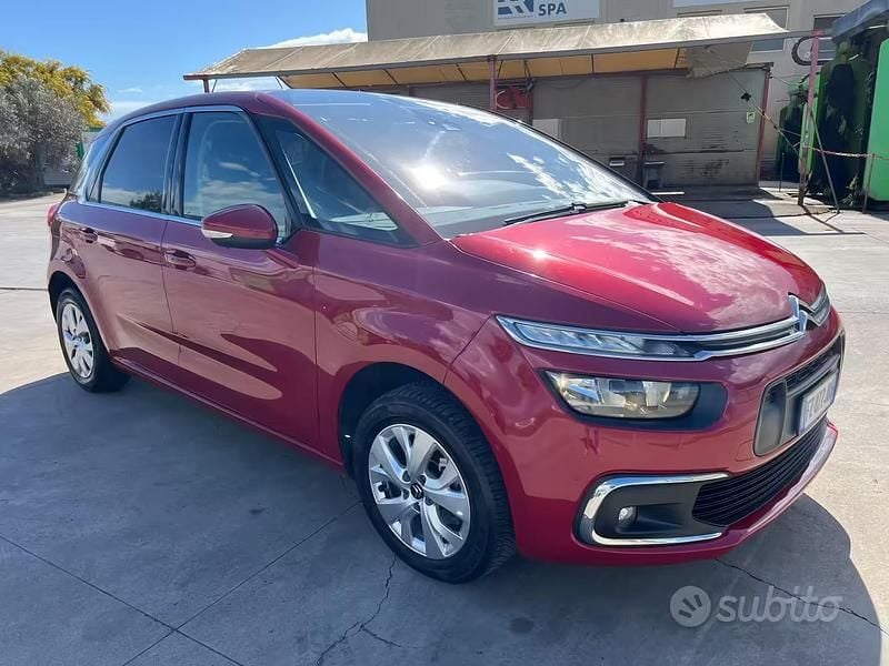 Usata Citroën C4 SpaceTourer 130 CV (95 kW) 2019 Rosso Monovolume