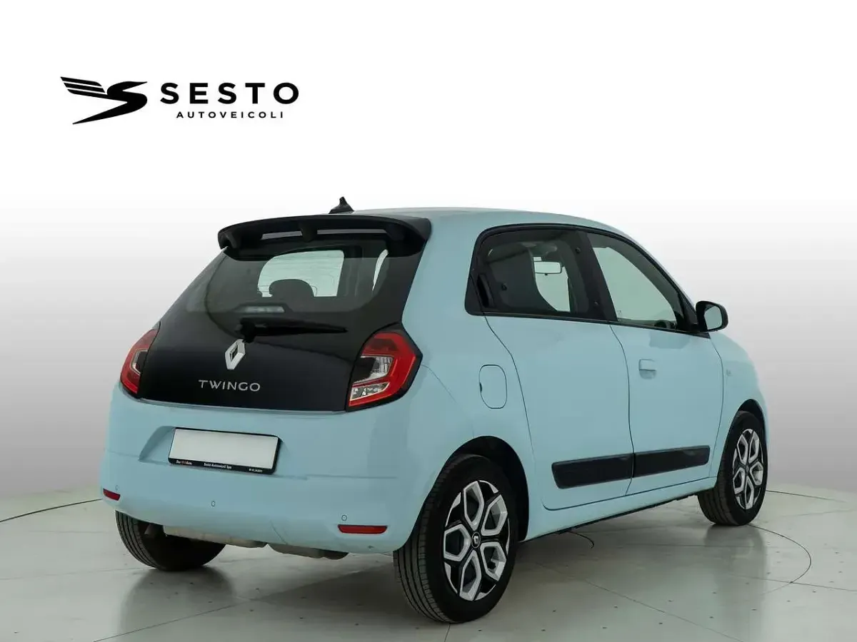 Usata Renault Twingo Equilibre 65 CV (47 kW) 2024 Blu Utilitaria