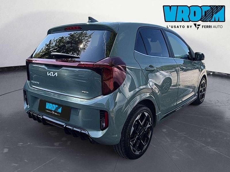 Usata Kia Picanto GT-Line 63 CV (46 kW) 2024 Verde Utilitaria