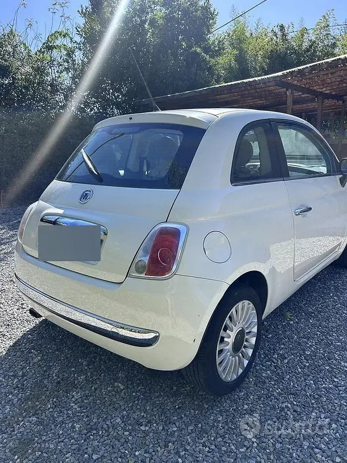 Usata Fiat 500 Pop 69 CV (50 kW) 2010 Bianco Berlina