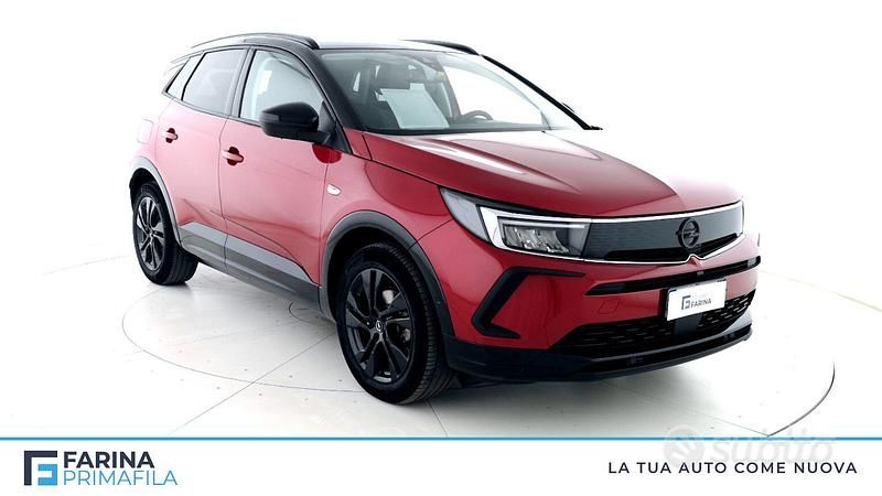 Usata Opel Grandland X S 131 CV (96 kW) 2022 Rosso tetto nero SUV