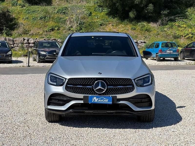 Usata Mercedes GLC300 Premium Plus 245 CV (180 kW) 2019 Argento Coupé