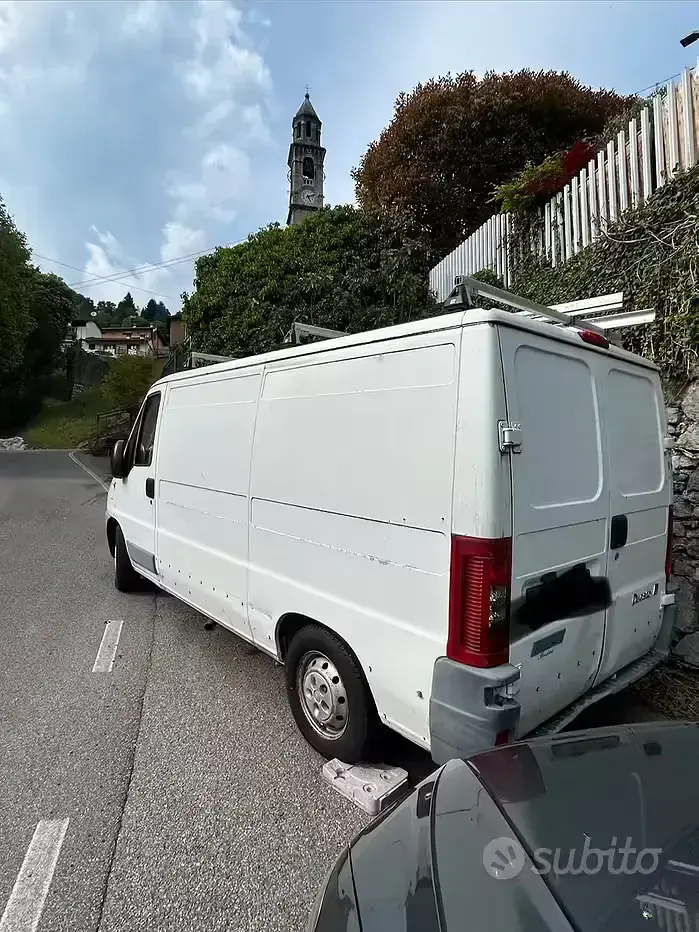 Usata Fiat Ducato 84 CV (61 kW) 2003 Bianco Furgone