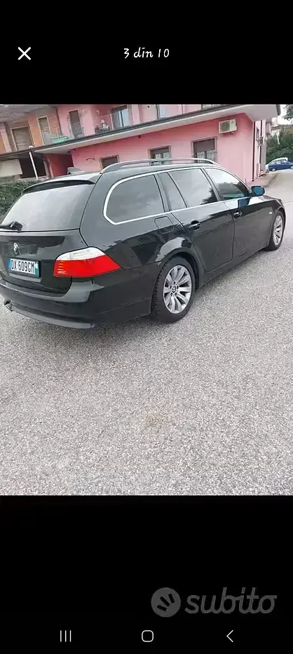 Usata BMW 520 177 CV (130 kW) 2009 Nero Station wagon