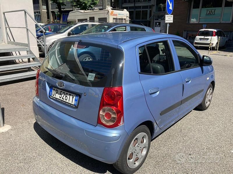 Usata Kia Picanto 2008 Blu Utilitaria