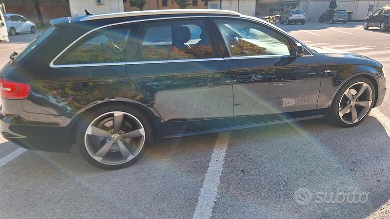 Usata Audi A4 S-Line 190 CV (139 kW) 2014 Nero Station wagon