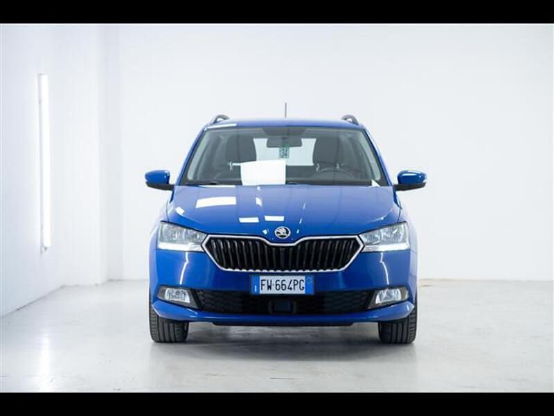 Usata Skoda Fabia Business Line 75 CV (55 kW) 2019 Blu Utilitaria