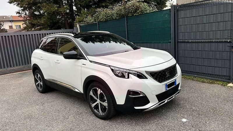 Usata Peugeot 3008 GT-line 165 CV (121 kW) 2018 Bianco SUV