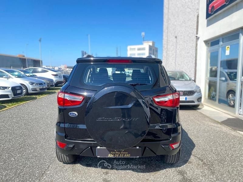 Usata Ford Ecosport Titanium S 95 CV (69 kW) 2015 Nero SUV