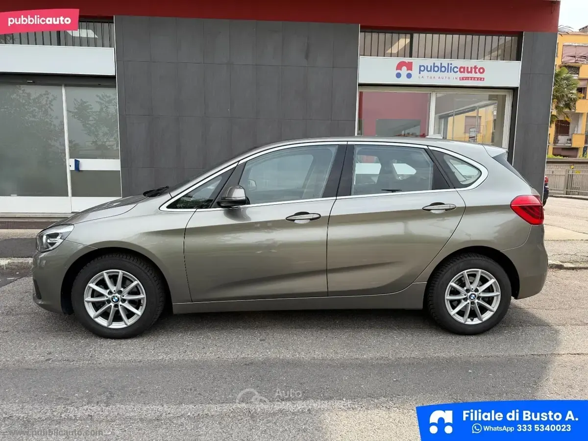 Usata BMW 218 Active Tourer 150 CV (110 kW) 2017 Bronzo Monovolume