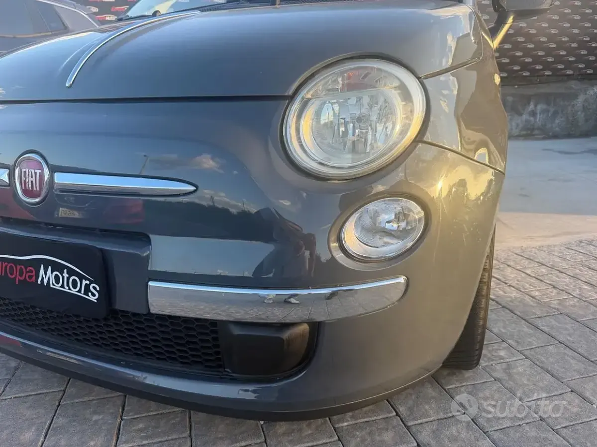 Usata Fiat 500 Lounge 69 CV (50 kW) 2015 Grigio Berlina