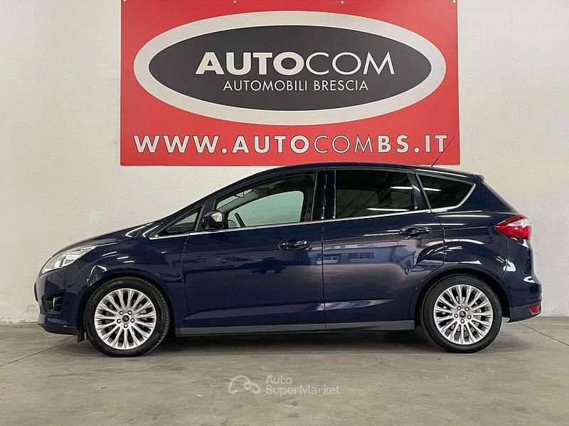Usata Ford C-MAX Titanium 95 CV (69 kW) 2012 Blu Monovolume