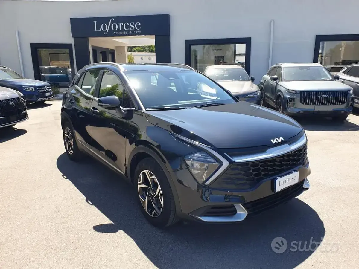 Usata Kia Sportage 136 CV (100 kW) 2023 Nero metallizzato SUV