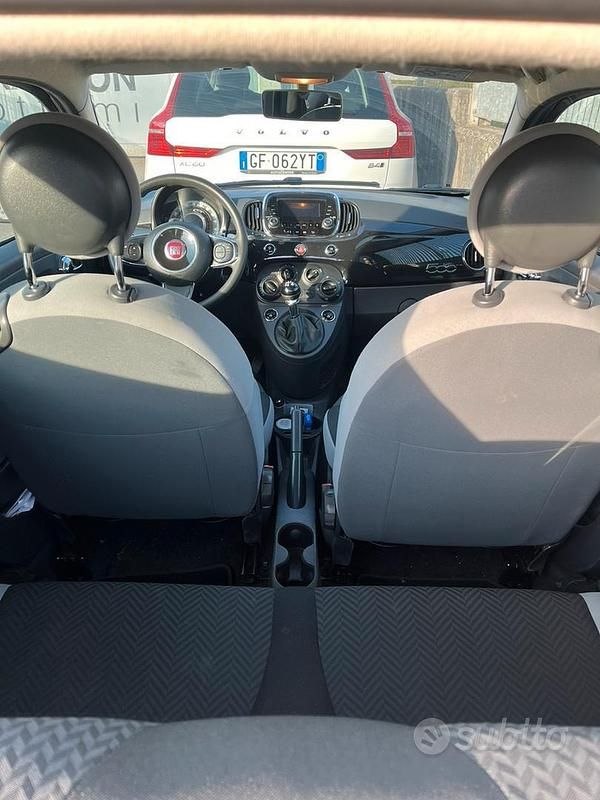 Usata Fiat 500 Pop 69 CV (50 kW) 2016 Nero Utilitaria
